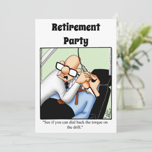 Party Einladungen des Spaßes für die sonnige mediz (Stehend Vorderseite)