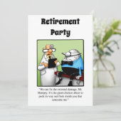 Party Einladungen des Spaßes für die sonnige mediz (Stehend Vorderseite)