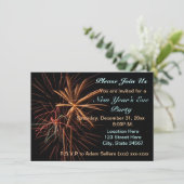 Party Einladungen des Sylvesterabends (Stehend Vorderseite)