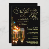 Party Einladungen Des Sylvesterabends - 12x18 (Vorne/Hinten)