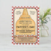 Party Einladungen des Vatertags (Stehend Vorderseite)
