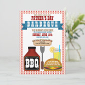 Party Einladungen des Vatertags (Stehend Vorderseite)