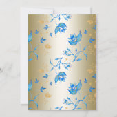 Party Einladungen für arabische Nächte (Rückseite)