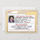 Party Einladungen für das Ruhestand von Funny Teac (Vorderseite)