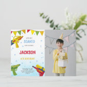 Party Einladungen für den individuellen Spaß von K (Stehend Vorderseite)