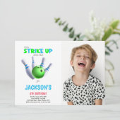 Party Einladungen für den individuellen Spaß von K (Stehend Vorderseite)