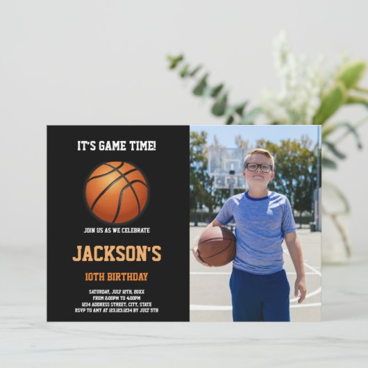 Party Einladungen für den individuellen Spaß von K (Stehend Vorderseite)