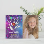 Party Einladungen für den individuellen Spaß von K (Stehend Vorderseite)