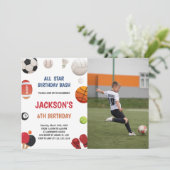 Party Einladungen für den individuellen Spaß von K (Stehend Vorderseite)