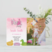 Party Einladungen für den individuellen Spaß von K (Stehend Vorderseite)