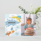 Party Einladungen für den individuellen Spaß von K (Stehend Vorderseite)