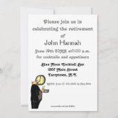 Party Einladungen für den Spaß von Funny Retiremen (Rückseite)