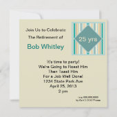 Party Einladungen für die Altersvorsorge (Rückseite)