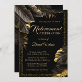 Party Einladungen für die Altersvorsorge (Vorne/Hinten)