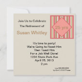 Party Einladungen für die Altersvorsorge (Rückseite)