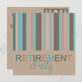 Party Einladungen für die Altersvorsorge (Vorne/Hinten)