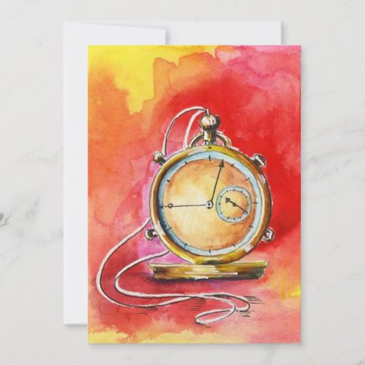 Party Einladungen für die Einzahlung Gold Pocket W (Vorderseite)