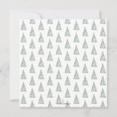 Party Einladungen für die häusliche Erwärmung Mode (Rückseite)