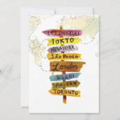 Party Einladungen für die Reisevorsorge (Rückseite)