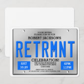 Party Einladungen für die Vergabe von Lizenzen (Vorne/Hinten)