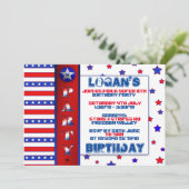 Party Einladungen für Kinder (Stehend Vorderseite)