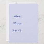 Party Einladungen für Kinderdrachen (Rückseite)