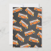 Party Einladungen für LKW (Rückseite)