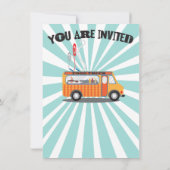 Party Einladungen für LKW (Rückseite)