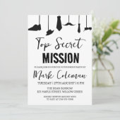 Party Einladungen für Unternehmensüberraschung (Stehend Vorderseite)