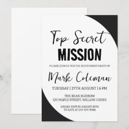 Party Einladungen für Unternehmensüberraschung