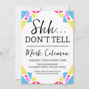 Party Einladungen für Unternehmensüberraschung