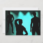 Party Einladungen für warme Typ (Rückseite)