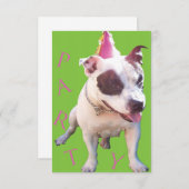 Party Einladungen hinzufügen (Vorne/Hinten)