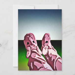 Party Einladungen im Park Pjama: Lithologe