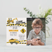 Party Einladungen mit Foto (Stehend Vorderseite)