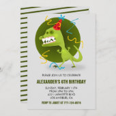 Party Einladungen Monster Moderne Junge Kinder (Vorne/Hinten)