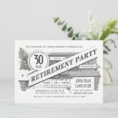 Party Einladungen| Oberste Vintage Einladung (Stehend Vorderseite)