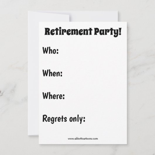 Party Einladungen "Spectickles" für die Weihnachts (Rückseite)