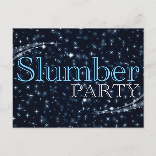 Party Einladungen: Starshöhe Einladungspostkarte (Vorderseite)