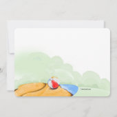 Party Einladungen Strand/Pool (Rückseite)