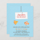 Party Einladungen über den Kindergeburtstag (Vorne/Hinten)