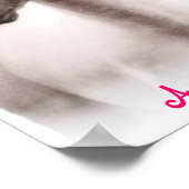 Party Einladungen und Karten für Pferde anpassen Poster (Ecke)