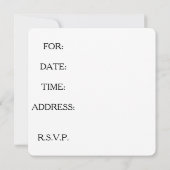 PARTY EINLADUNGEN, VODKA IST CHEAPER ALS THERAPIE EINLADUNG (Rückseite)