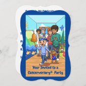 Party Einladungen zum 15. (Vorne/Hinten)