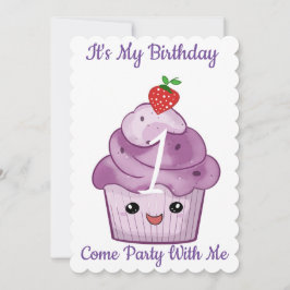 Party Einladungen zum 1. Geburtstag