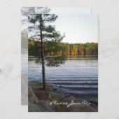 Party Einladungen zum 25. Hochzeitstag (Vorne/Hinten)