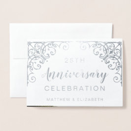 Party Einladungen zum 25. Jubiläum