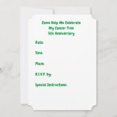 Party Einladungen zum 5. (Rückseite)