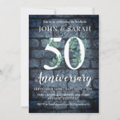 Party Einladungen zum 50-jährigen Jubiläum (Vorderseite)