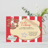 Party Einladungen zum Austausch von Weihnachts-Coo (Stehend Vorderseite)